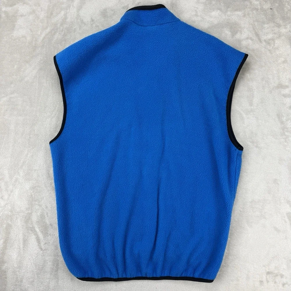 The North Face Fleece Vest Mens‎ Medium Blue USA Made Vintage Outdoor Gorpcore